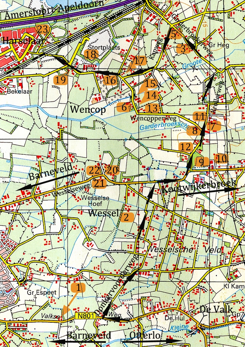 Maandag 16 april De bevrijding van Wessel t/m Wencop